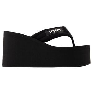 Wedge Sandals - Coperni - Leather - Black